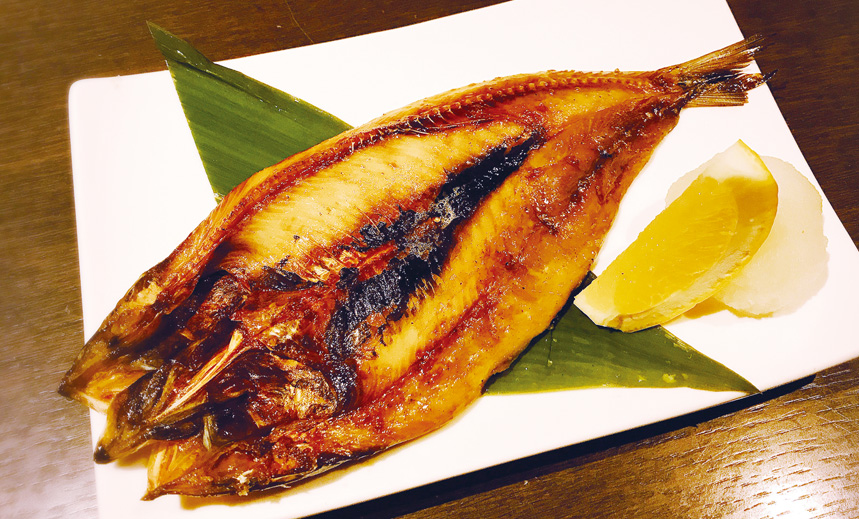 いわしの炭焼き