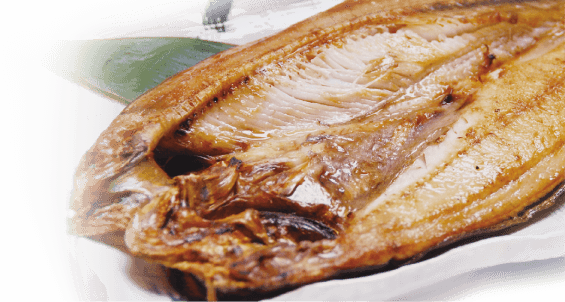 Grilled sumptuous Hokke (Flat fish)
